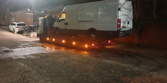 Van breakdown recovery